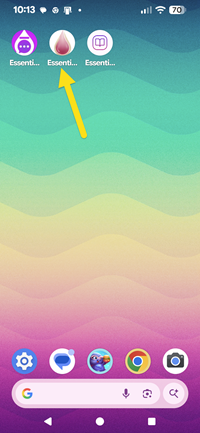 Essential Protocols app icon on Android home screen